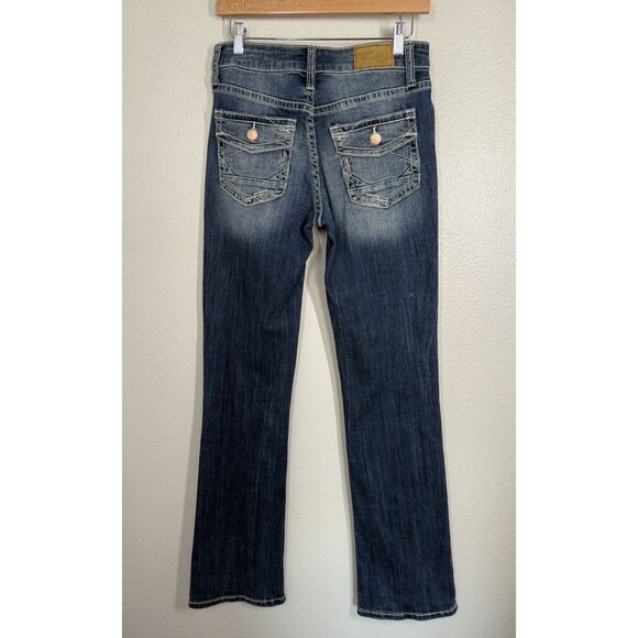 Daytrip Virgo Bootcut Womens Jeans Size 26 L Tall Long Buckle Denim Western Rock - Picture 5 of 13